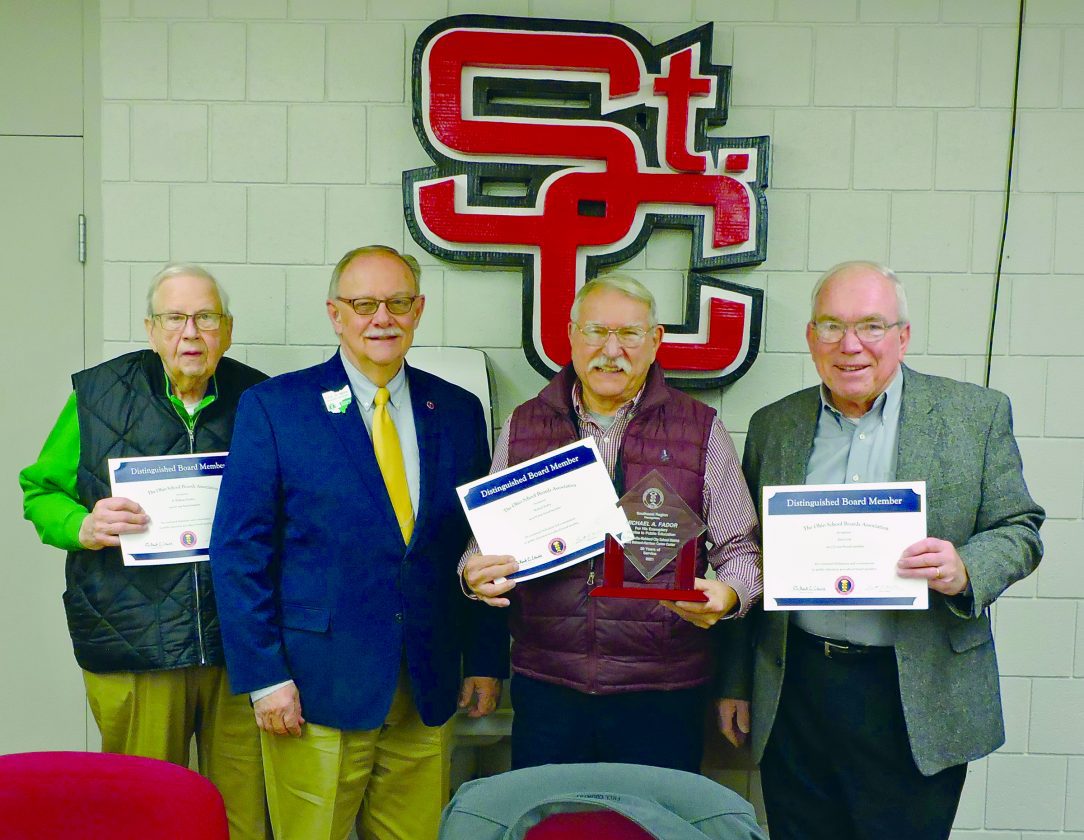 St. Clairsville board members recognized for years of service | News ...